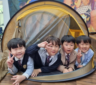 캠핑왔어요!